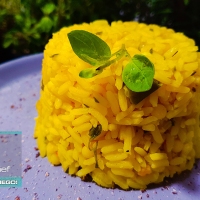 Jak ugotować żółty / złoty ryż?